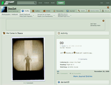 Tablet Screenshot of deezet.deviantart.com