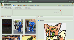 Desktop Screenshot of kingofturves.deviantart.com