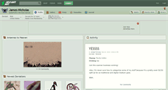 Desktop Screenshot of james-nicholas.deviantart.com