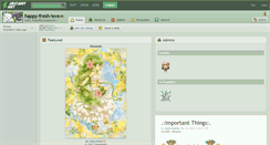 Desktop Screenshot of happy-fresh-love.deviantart.com