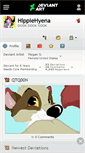 Mobile Screenshot of hippiehyena.deviantart.com