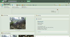 Desktop Screenshot of blueninja57.deviantart.com