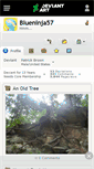 Mobile Screenshot of blueninja57.deviantart.com