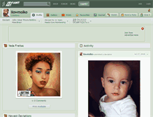 Tablet Screenshot of liowmolko.deviantart.com