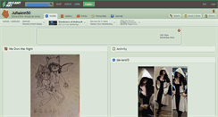 Desktop Screenshot of juliaann50.deviantart.com