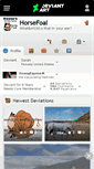 Mobile Screenshot of horsefoal.deviantart.com