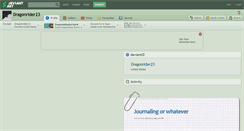 Desktop Screenshot of dragonrider23.deviantart.com