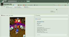 Desktop Screenshot of messengerrobo.deviantart.com