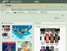 Tablet Screenshot of h-boogie.deviantart.com