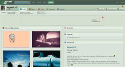 Desktop Screenshot of majestic10.deviantart.com
