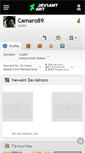 Mobile Screenshot of camaro89.deviantart.com