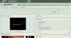 Desktop Screenshot of faux-semblant.deviantart.com
