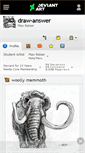 Mobile Screenshot of draw-answer.deviantart.com