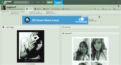 Desktop Screenshot of angelavril.deviantart.com
