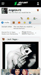 Mobile Screenshot of angelavril.deviantart.com