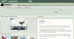 Desktop Screenshot of mykeamend.deviantart.com