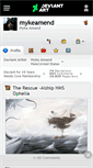 Mobile Screenshot of mykeamend.deviantart.com