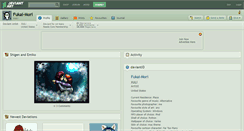 Desktop Screenshot of fukai-mori.deviantart.com