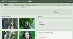 Desktop Screenshot of fmgirl.deviantart.com