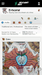 Mobile Screenshot of evisceral.deviantart.com
