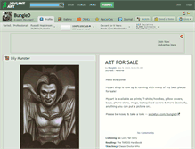 Tablet Screenshot of bungle0.deviantart.com