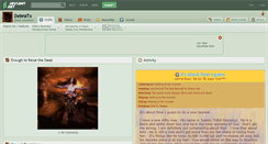 Desktop Screenshot of debratx.deviantart.com