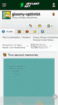 Mobile Screenshot of gloomy-optimist.deviantart.com