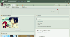 Desktop Screenshot of gray-x-erza.deviantart.com