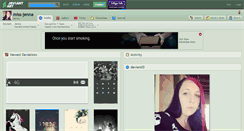 Desktop Screenshot of miss-jenna.deviantart.com