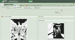 Desktop Screenshot of densho-otaku.deviantart.com