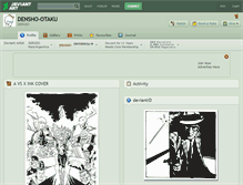 Tablet Screenshot of densho-otaku.deviantart.com