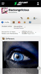 Mobile Screenshot of blackangelicious.deviantart.com