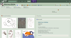 Desktop Screenshot of mishevious-littleimp.deviantart.com