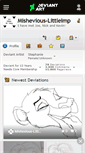 Mobile Screenshot of mishevious-littleimp.deviantart.com