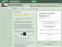 Tablet Screenshot of crazyvocaloidfans.deviantart.com