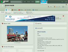 Tablet Screenshot of ahura-mazda.deviantart.com