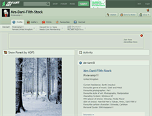 Tablet Screenshot of mrs-dani-filth-stock.deviantart.com