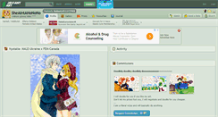 Desktop Screenshot of animegrl112779xx.deviantart.com