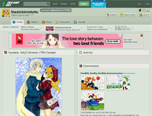 Tablet Screenshot of animegrl112779xx.deviantart.com