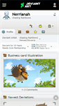Mobile Screenshot of nerrianah.deviantart.com