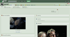 Desktop Screenshot of jangosgirl.deviantart.com