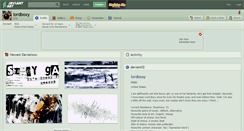 Desktop Screenshot of lordboxy.deviantart.com