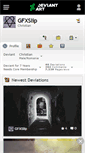 Mobile Screenshot of gfxslip.deviantart.com