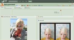 Desktop Screenshot of black-ravens-blood.deviantart.com