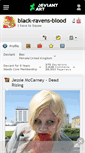 Mobile Screenshot of black-ravens-blood.deviantart.com