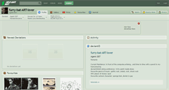 Desktop Screenshot of furry-bat-art-lover.deviantart.com