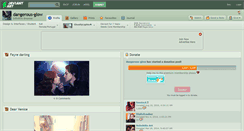 Desktop Screenshot of dangerous-glow.deviantart.com