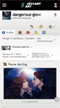 Mobile Screenshot of dangerous-glow.deviantart.com