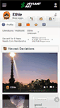 Mobile Screenshot of ethie.deviantart.com