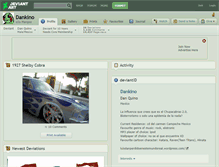 Tablet Screenshot of dankino.deviantart.com